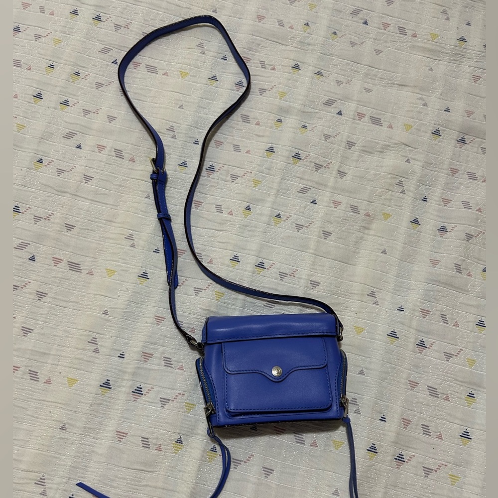 Purple Rebecca Minkoff Craig Camera Bag/Purse